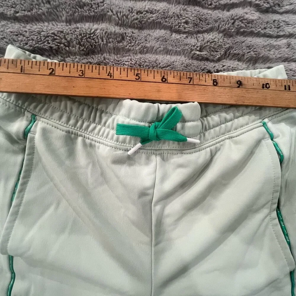Nike Girls Mint Green Joggers Sweatpants  Medium Drawstring Athleisure